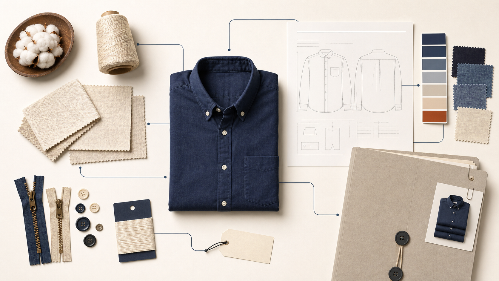 Apparel Product Data: How to Connect Fabric, Tech Packs, Samples and Reorders