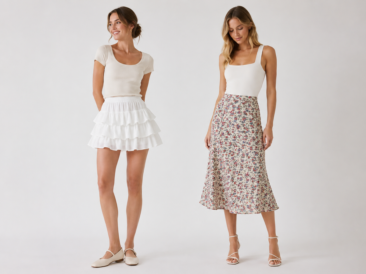 Custom woven skirt design reference