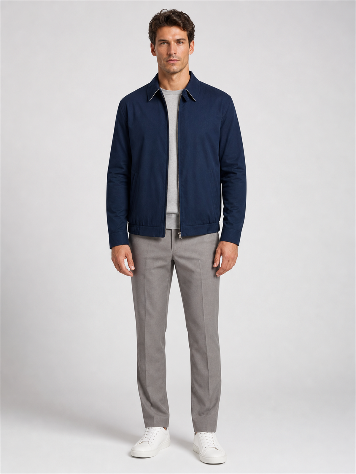 Utility jacket styling reference